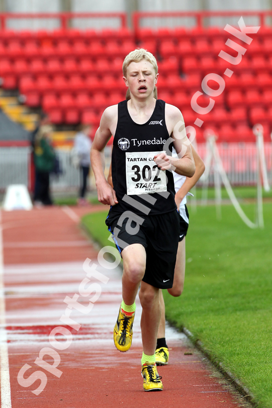 Jonathon Currie (Tynedale Harriers), Under17s 1500 metres, Gateshead Tartan Games